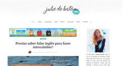 Desktop Screenshot of juliedebatom.com